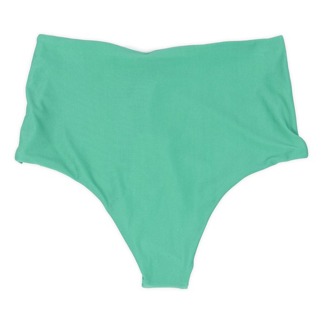 L*Space Womens Portia Bitsy High Waist Bikini Bottom Spearmint S New | eBay
