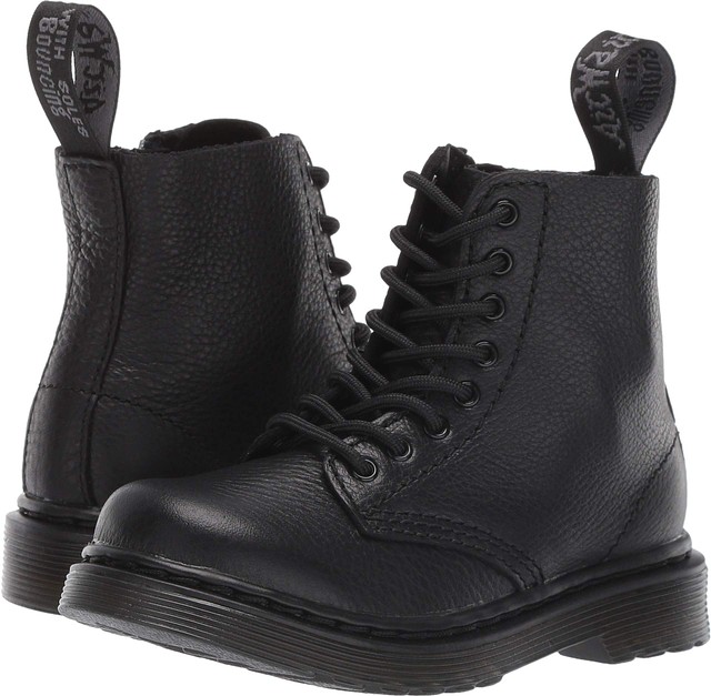 Dr. Martens 1460 Pascal Mono T Boots BLACK New | eBay